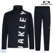 画像1: オークリー トレーニング ウェア 上下セット ジャケット パンツ ブラック OAKLEY ENHANCE TECH JERSEY JACKET + PANTS 14.7 BLACKOUT FOA406928 FOA406970 02E (1)