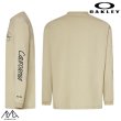 画像2: オークリー ロングスリーブ Tシャツ 長袖  サンド ベージュ OAKLEY EN NEW RETRO L/S TEE FHR 1.7 DESERT SAND (2)