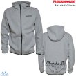 画像1: オガサカチーム スウェット ジップパーカー フーディー 杢グレー OGASAKA TEAM SWEAT ZIP PARKA (1)