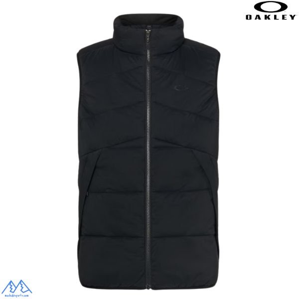 画像1: オークリー 中綿入り 保温 軽量 撥水 インサレーション ベスト ブラック  OAKLEY Enhance Insulation Vest 1.0 BLACKOUT (1)