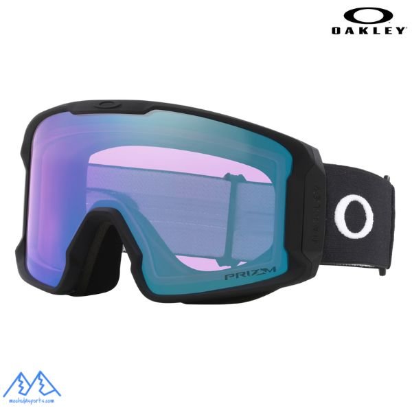 画像1: オークリー ゴーグル ラインマイナー ブラック OAKLEY Line Miner L Matte Black Prizm ICED IRIDIUM (1)