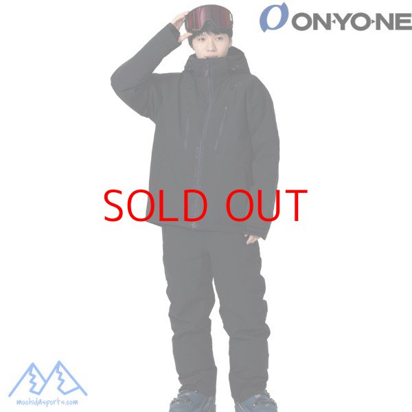画像2: オンヨネ スキーウエア ジャケット ビブパンツ ブラック ONYONE MEN'S JACKET & PANTS  BLACK  (2)