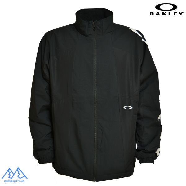 画像1: オークリー ウィンドブレーカー 撥水 防風 ウィンドウォーム ジャケット ブラック  OAKLEY Enhance Wind Warm Jacket 14.7 BLACKOUT (1)