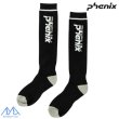 画像1: フェニックス スキーソックス ブラック PHENIX Double Phenix Logo Mens Socks (1)