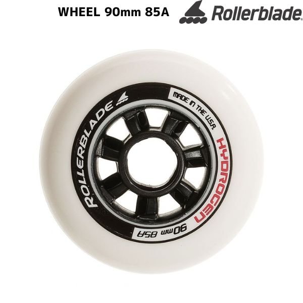 画像1: ローラーブレード インラインスケート ホイール 90mm 8個 ROLLERBLADE HYDROGEN WHEELS 90/85A  8PCS (1)