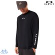 画像3: オークリー ロングスリーブ Tシャツ 長袖  吸汗速乾 ブラック  OAKLEY ENHANCE QD LS TEE BOLD EVO 4.0 BLACKOUT (3)