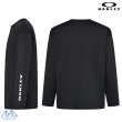 画像2: オークリー ロングスリーブ Tシャツ 長袖  吸汗速乾 ブラック  OAKLEY ENHANCE QD LS TEE BOLD EVO 4.0 BLACKOUT (2)