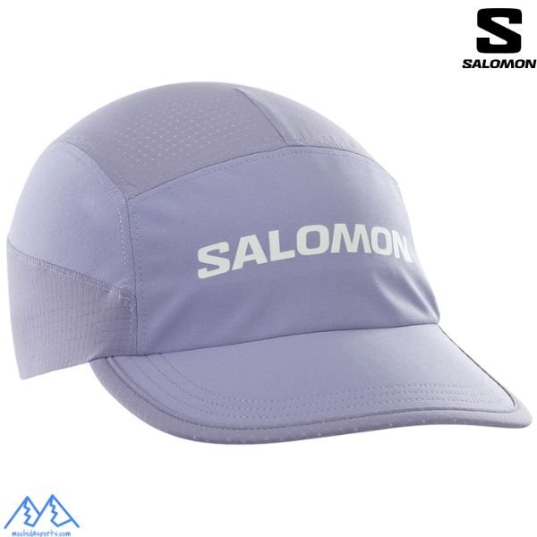 画像1: サロモン 軽量 ランニング キャップ ブルー SALOMON SENSE AERO BLUE GRANITE  (1)