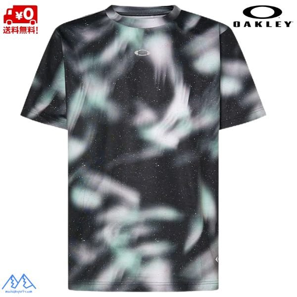 画像1: オークリー Tシャツ ブラック プリント 軽量 ストレッチ 吸汗速乾 OAKLEY STRIKING QD SS GRAPHIC TEE 7.0 BLACK PRINT (1)