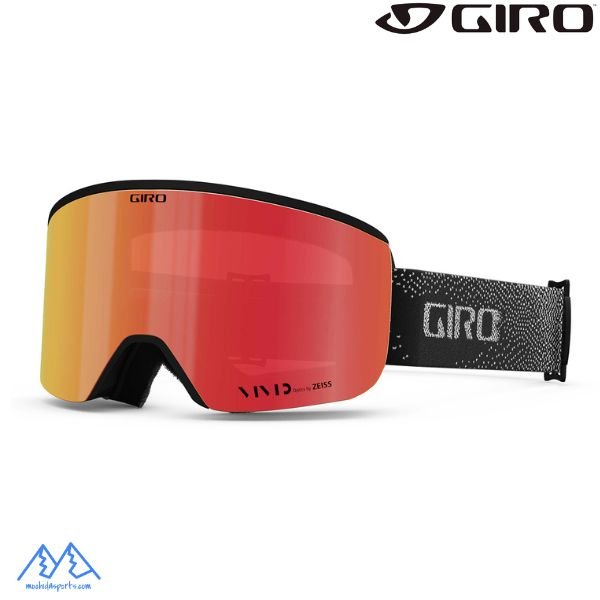 画像1: ジロ スキー ゴーグル アクシス ブラック ホワイト GIRO AXIS BLACK & WHITE BIT TONE VIVID Ember (1)