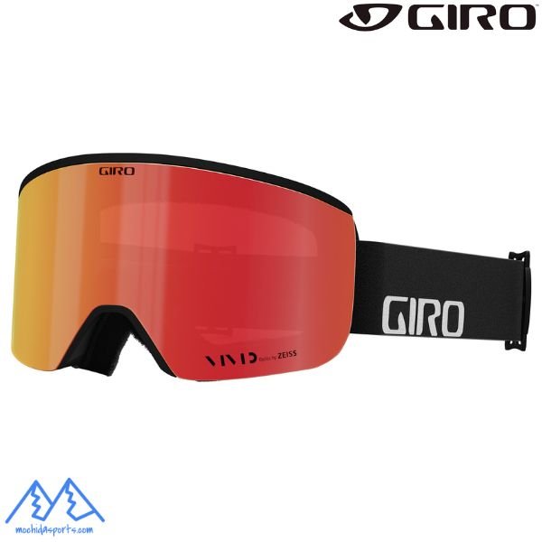 画像1: ジロ スキー ゴーグル アクシス ブラック GIRO AXIS BLACK WORDMARK VIVID Ember (1)