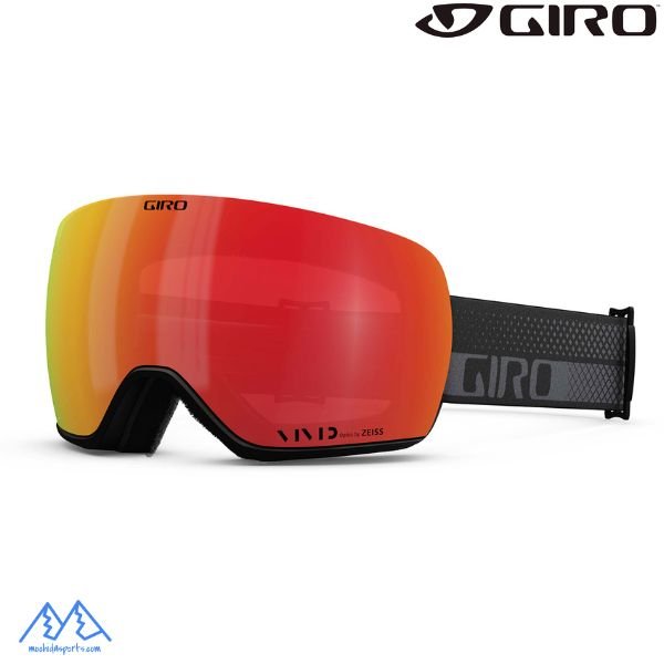 画像1: ジロ スキー ゴーグル アーティクル II アジアンフィット ブラック グレー GIRO ARTICLE II BLACK & GREY FLOW VIVID Ember (1)