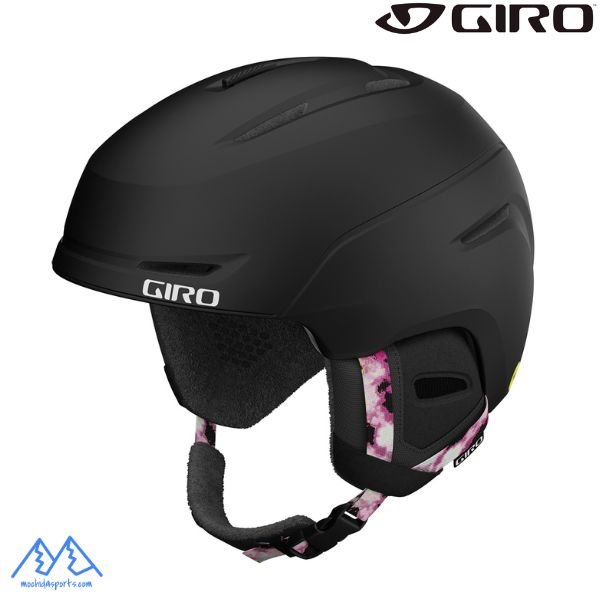 画像1: ジロ レディース スキー ヘルメット アジアンフィット アべラ ミップス マットブラック GIRO AVERA MIPS Matte Black / Dark Matter (1)