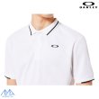 画像4: オークリー 半袖 鹿の子 ポロシャツ ホワイト 吸汗速乾 伸縮 形状安定 軽量 OAKLEY O-Sync Pack Polo Essential 1.0 WHITE (4)