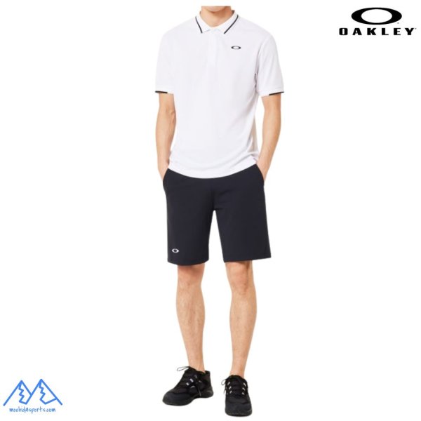 画像5: オークリー 半袖 鹿の子 ポロシャツ ホワイト 吸汗速乾 伸縮 形状安定 軽量 OAKLEY O-Sync Pack Polo Essential 1.0 WHITE (5)