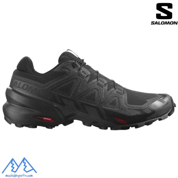 画像2: サロモン トレイルランニング トレラン シューズ ブラック SALOMON SPEEDCROSS 6 WIDE Black / Black / Phantom (2)