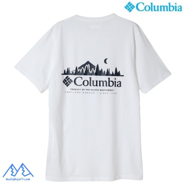 画像2: コロンビア Tシャツ ラピッドリッジ バック グラフィック Tシャツ II ホワイト Columbia Rapid Ridge Back Graphic Tee II White Heavenly Horizons (2)
