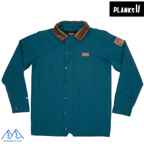 画像1: プランクス スローダウン カラードジャケット オーシャンブルー PLANKS THROW-DOWN COLLARED JACKET OCEAN BLUE (1)