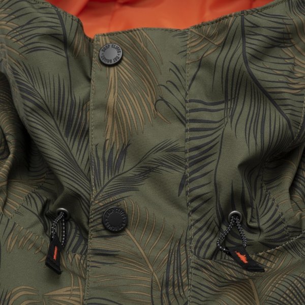 画像6: プランクス グッドタイムス インシュレーテッドジャケット パンツ ジャングル オレンジ PLANKS GOOD TIMES INSULATED JACKET JUNGLE PALM＆ PANT LIFEBOAT ORANGE (6)