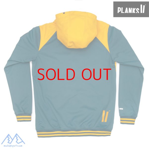 画像2: プランクス リユニオン ソフトシェルジャケット ブルー イエロー PLANKS REUNION SOFTSHELL JACKET OCEAN BLUE (2)