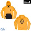 画像2: プランクス パークサイド ソフトシェルパーカー イエロー PLANKS PARKSIDE SOFTSHELL HOOD SUNSET YELLOW (2)