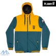画像1: プランクス リユニオン ソフトシェルジャケット ブルー イエロー PLANKS REUNION SOFTSHELL JACKET OCEAN BLUE (1)