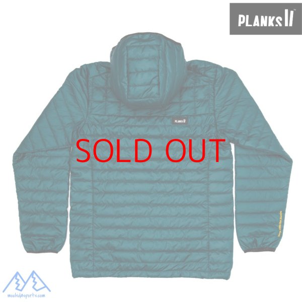 画像2: プランクス クラウドナイン インシュレーションジャケット ブルー 中綿入り インナージャケット PLANKS CLOUD 9 INSULATOR PEACOCK (2)