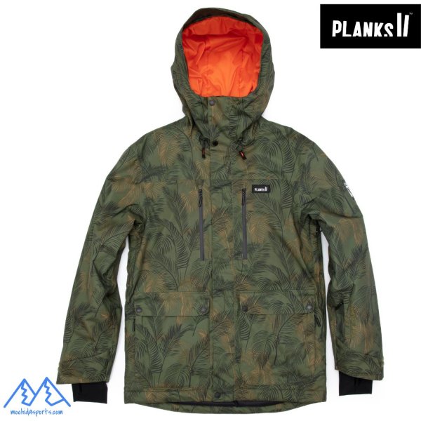画像1: プランクス グッドタイムス インシュレーテッドジャケット ジャングル PLANKS GOOD TIMES INSULATED JACKET JUNGLE PALM (1)