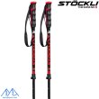 画像1: ご予約商品 ストックリ サイズ調整式 スキーポール カーボン レース ヴァリオ ブラック STOCKLI CARBON RACE WRT VARIO 伸縮スキーポール  UC92-002-003 (1)