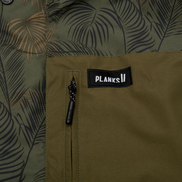 画像4: プランクス フィールグッド インシュレーテッドジャケット パンツ ジャングル ブラック PLANKS FEEL GOOD INSULATED JACKET ＆ PANT JUNGLE PALM BLACK (4)