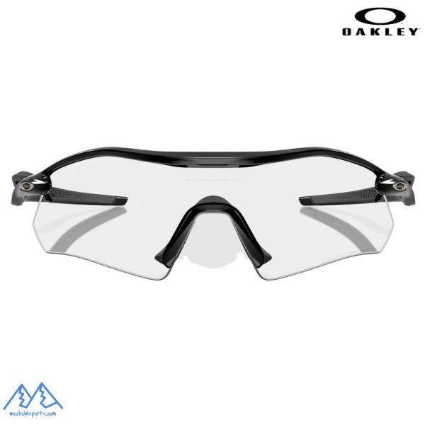 画像2: オークリー サングラス レーダープレート 調光レンズ OAKLEY Radar Plate​ polished black / clear to black iridium photochromic (2)