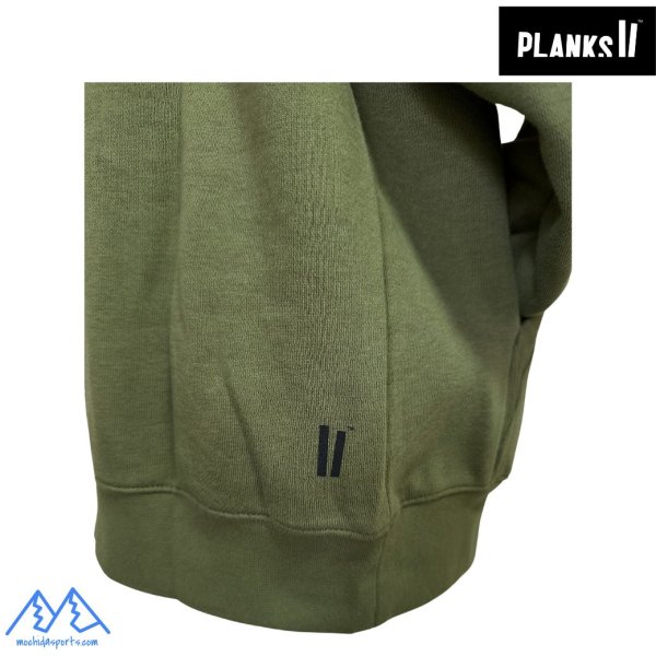 画像4: プランクス ハンドオブシュレッド フーディー スウェットパーカー カーキ PLANKS HAND OF SHRED HOODY ARMY GREEN (4)
