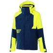 画像1: ご予約商品 オンヨネ デモ チーム スキージャケット ネイビー イエロー ONYONE DEMO TEAM OUTER JACKET NAVY×F.YELLOW ONJ98400R 688F280 (1)