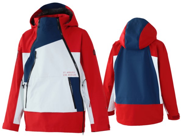 画像1: ご予約商品 オンヨネ エッジ シェル スキージャケット レッド ONYONE EDGE SHELL OUTER JACKET RED ONJ98301R 055 (1)