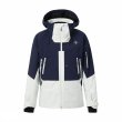 画像1: ご予約商品 デサント スキーウエア スキージャケット ネイビー ホワイト DESCENTE S.I.O INSULATED JACKET NVWH (1)