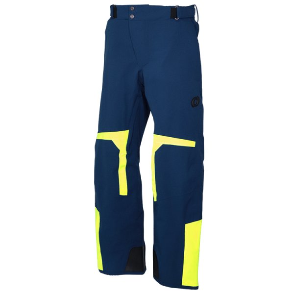 画像1: ご予約商品 オンヨネ デモ チーム スキーパンツ ネイビー イエロー  ONYONE DEMO TEAM OUTER PANTS NAVY×F.YELLOW ONP98450R 688F280 (1)