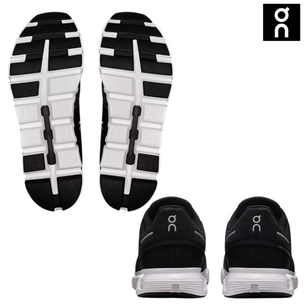 画像5: On Cloud 6 オン クラウド ランニングシューズ  ブラック ホワイト Black | White (5)