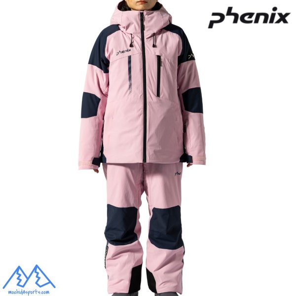 画像1: ご予約商品 フェニックス スキーウエア ピンク PHENIX Cutting Edge Jacket 2 + Pants 2 PINK (1)