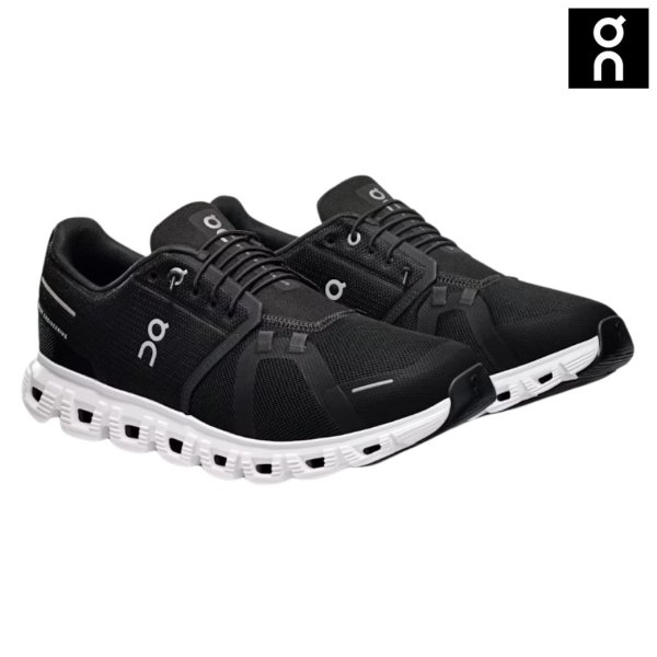 画像4: On Cloud 6 オン クラウド ランニングシューズ  ブラック ホワイト Black | White (4)