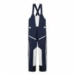 画像1: ご予約商品 デサント スキービブパンツ ジオパンツ ダークナイト ネイビー × ルミナス ホワイト DESCENTE S.I.O INSULATED BIB PANTS (1)