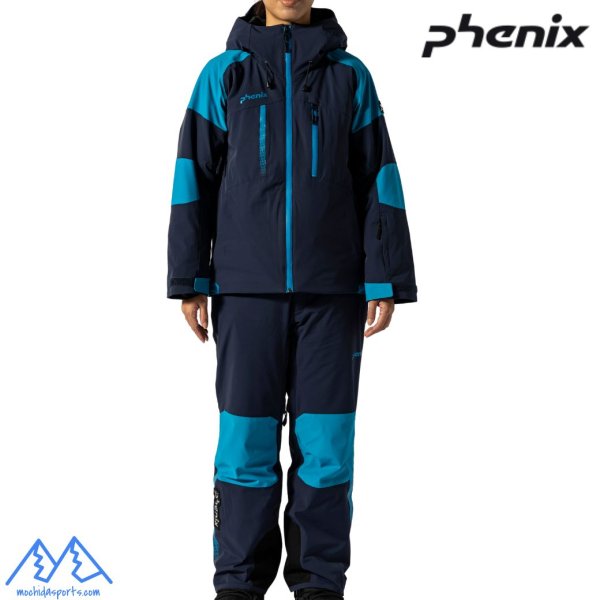 画像1: ご予約商品 フェニックス スキーウエア ネイビー PHENIX Cutting Edge Jacket 2 + Pants 2 NAVY (1)