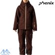 画像1: ご予約商品 フェニックス スキーウエア ビブパンツ バーガンディ PHENIX Cutting Edge 3L Jacket 0 +Shell Bib Pants 0 BURGUNDY (1)