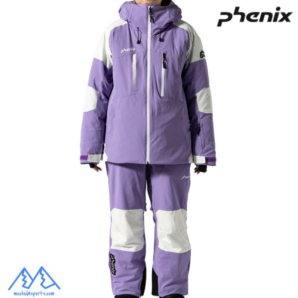 画像1: ご予約商品 フェニックス スキーウエア ライラック PHENIX Cutting Edge Jacket 2 + Pants 2 LILAC (1)