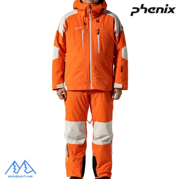 画像1: ご予約商品 フェニックス スキーウエア オレンジ PHENIX Cutting Edge Jacket 2 + Pants 2 ORANGE (1)