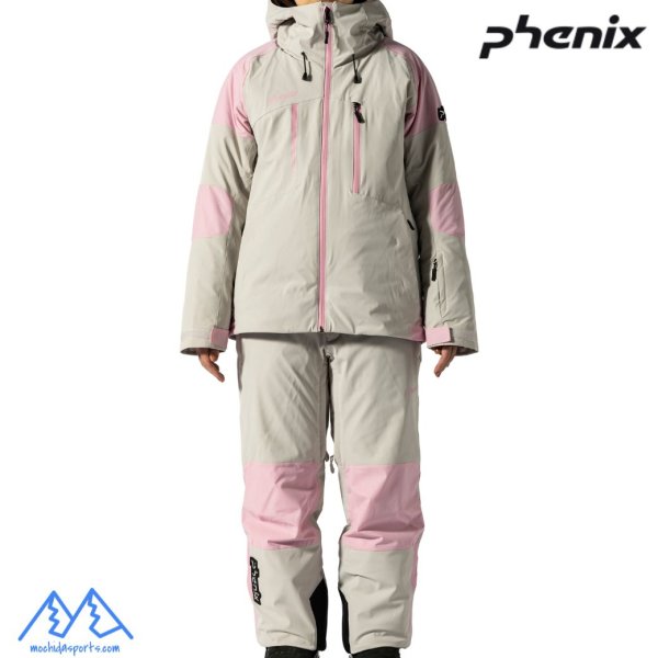 画像1: ご予約商品 フェニックス スキーウエア ライトグレー PHENIX Cutting Edge Jacket 2 + Pants 2 LIGHT GRAY (1)