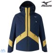 画像2: ご予約商品 ミズノ スキーウエア ブラックアイリスネイビー サルファーイエロー  MIZUNO DEMO SOLID SKI PARKA + DEMO SOLID SKI PANTS (2)