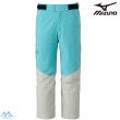 画像1: ご予約商品 ミズノ スキーパンツ スキーウエア カプリブルー シルバーバーチ MIZUNO DEMO SOLID SKI PANTS (1)