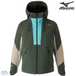 画像2: ご予約商品 ミズノ スキーウエア カーキ カプリブルー ブラック MIZUNO FREE SKI SOLID PARKA + FREE SKI SOLID PANTS (2)