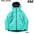画像6: 43d フォーティースリーディグリーズ  PEAK JACKET  (6)