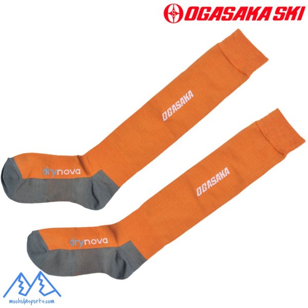 画像1: ご予約商品 オガサカ スキーソックス リアルフィット スキーソックス オレンジ OGASAKA REALFIT OG-RE ORG (1)